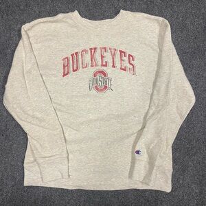 Champion Authentic Ohio State Buckeyes Athleticwear Sweatshirt Men’s Large